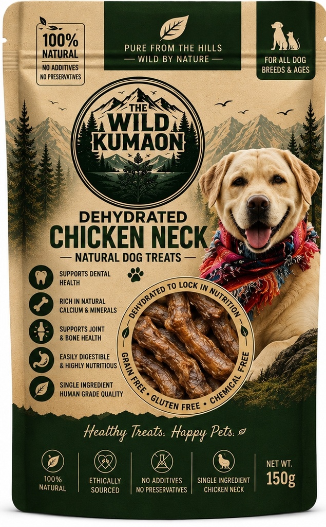 Dehydrated Chicken Neck(150g)